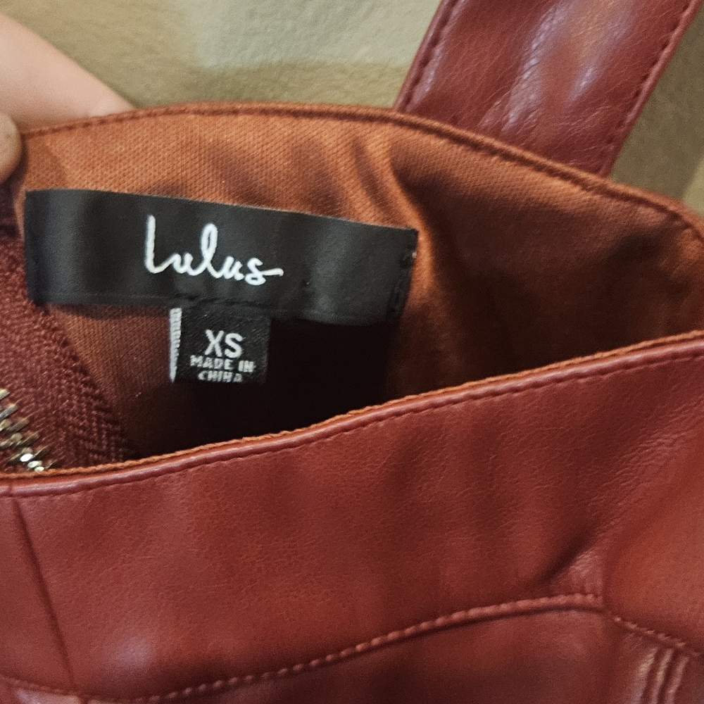 Tried On And Didn't Fit New Without Tags Pleather… - image 3